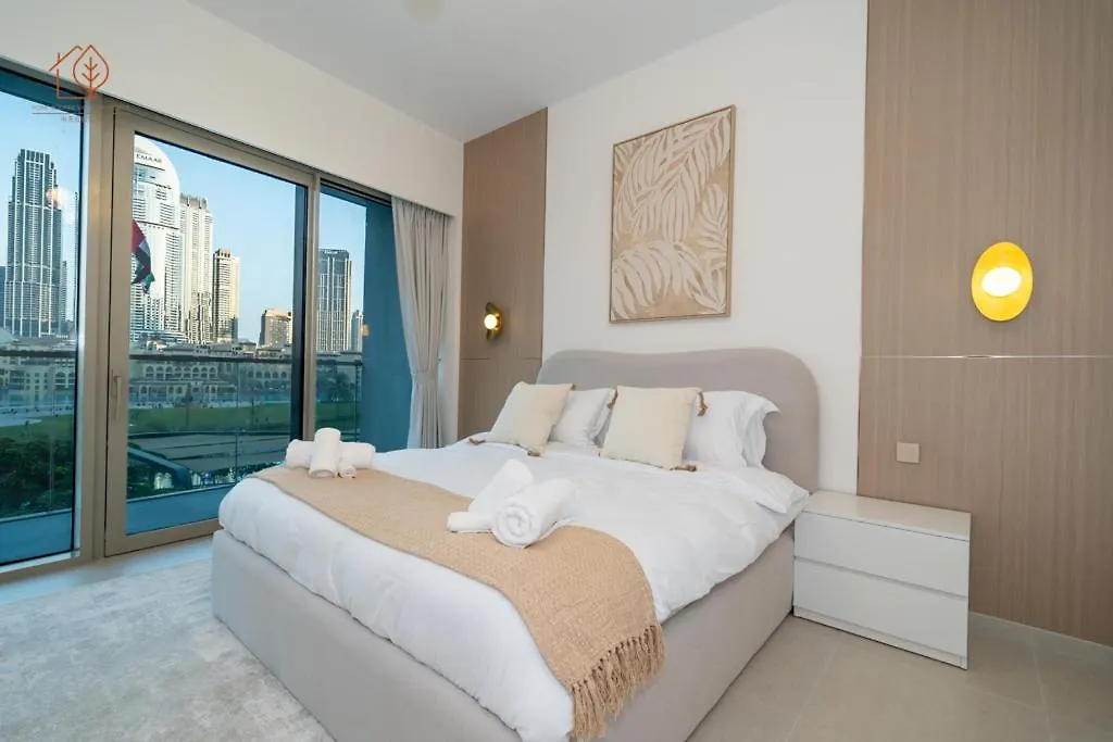 Cozy 2-Bed Home With Burj Khalifa Views 204Gr-2 Dubaï 0*,  Émirats arabes unis